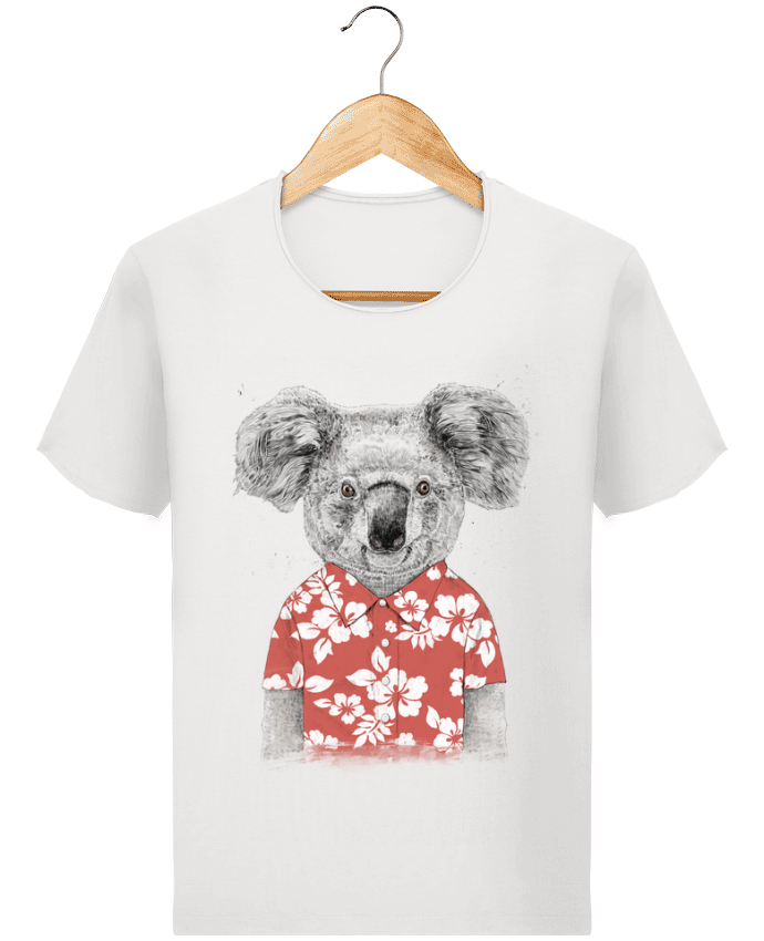  T-shirt Homme vintage Summer koala par Balàzs Solti