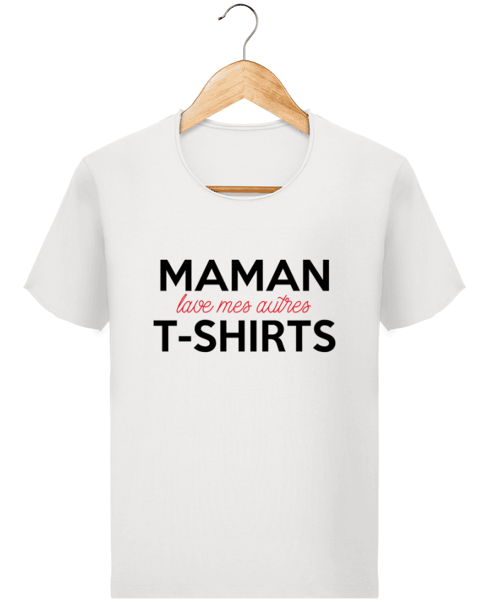  T-shirt Homme vintage Maman lave mes autres t-shirts par tunetoo
