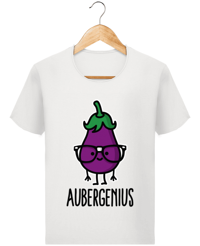  T-shirt Homme vintage Aubergenius par LaundryFactory