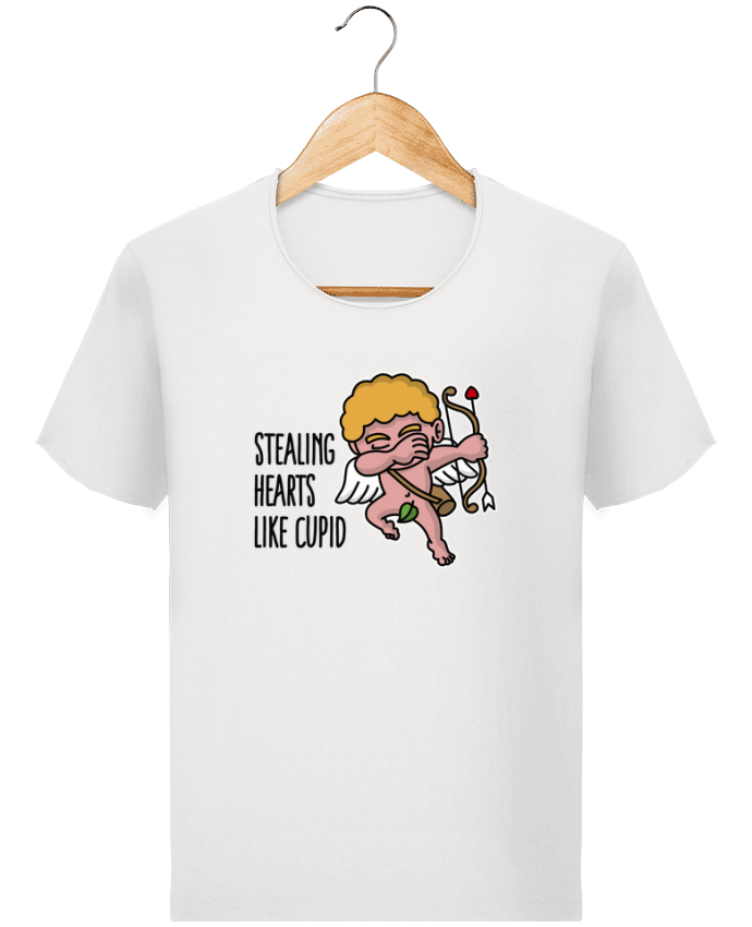  T-shirt Homme vintage Stealing hearts like cupid par LaundryFactory