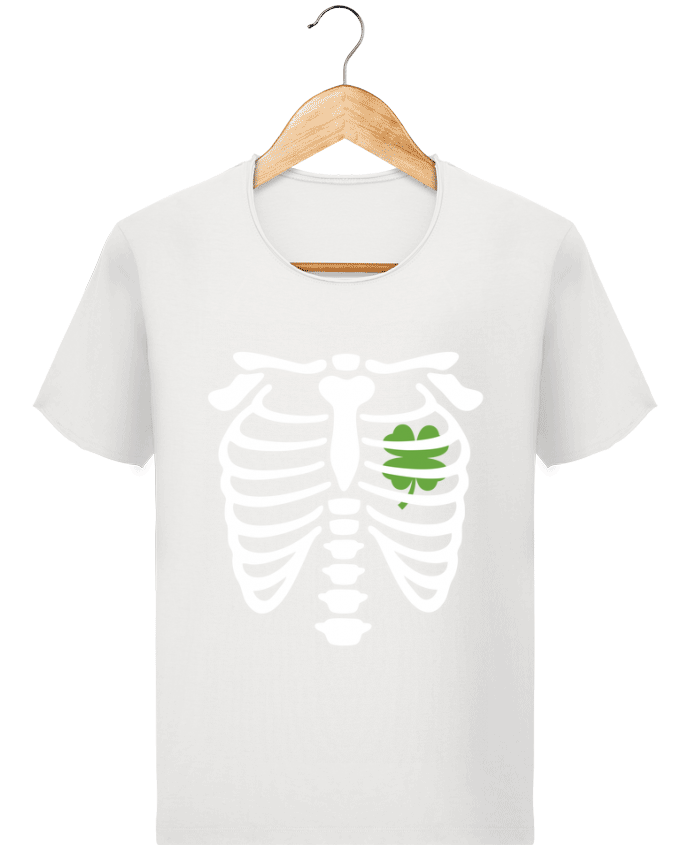  T-shirt Homme vintage X Ray Irish heart par LaundryFactory