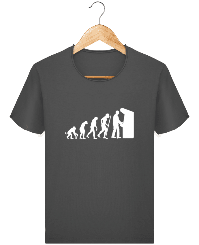  T-shirt Homme vintage Evolution Aracade par LaundryFactory