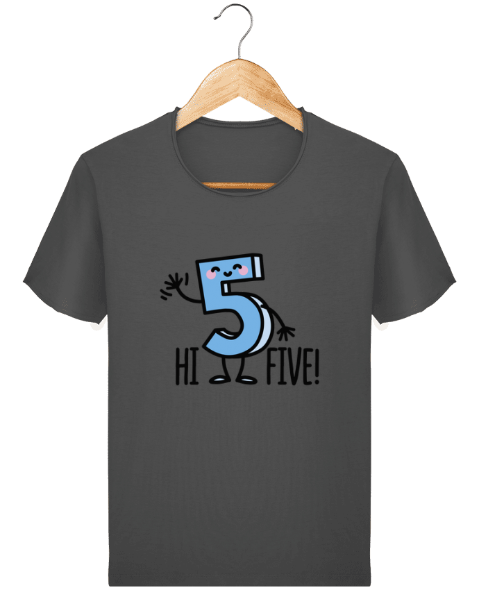  T-shirt Homme vintage Hi five par LaundryFactory