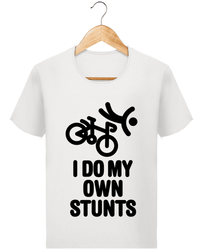 T-shirt Men Stanley Imagines Vintage I do my own stunts by LaundryFactory