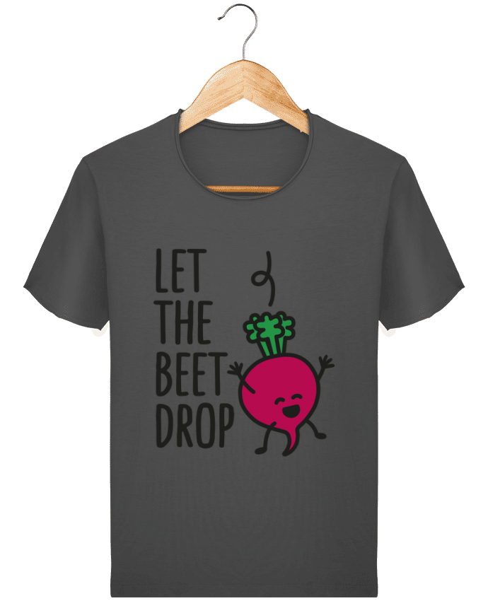  T-shirt Homme vintage Let the beet drop par LaundryFactory