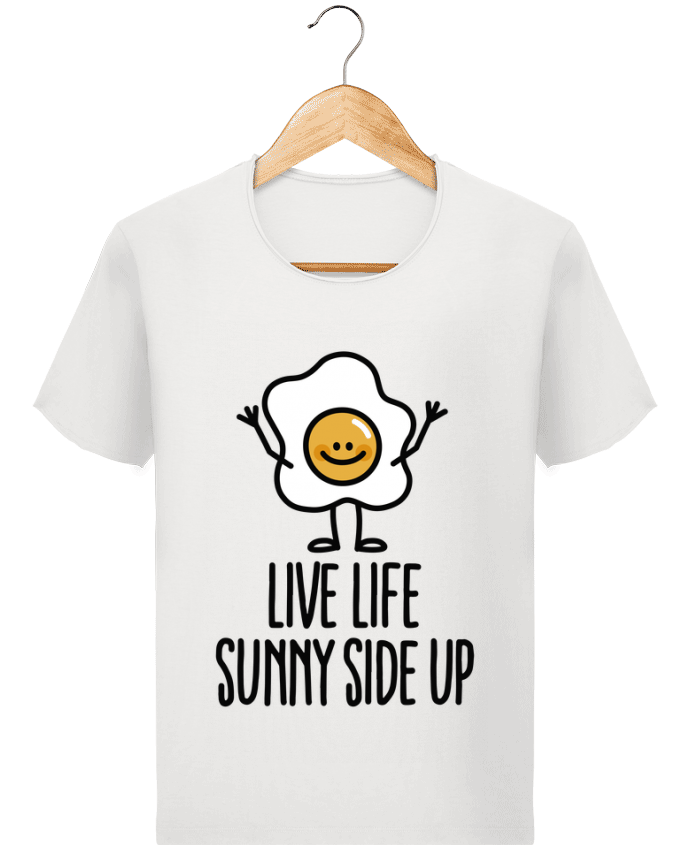  T-shirt Homme vintage Live life sunny side up par LaundryFactory