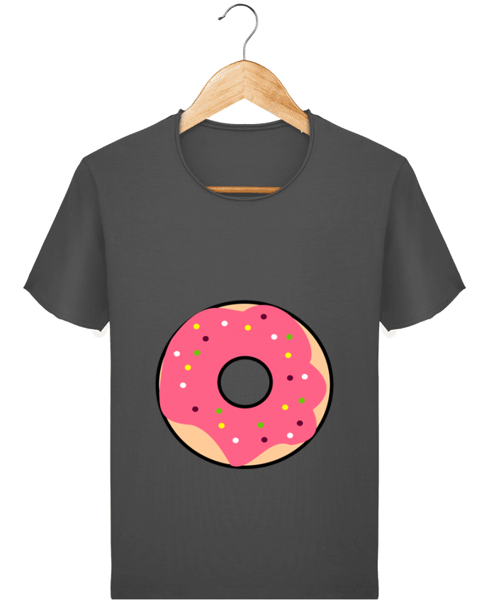Camiseta Hombre Stanley Imagine Vintage Donut Rose por k-créatif
