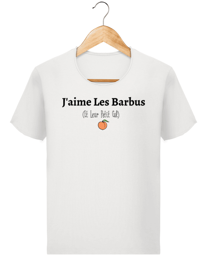 T-shirt Men Stanley Imagines Vintage J'aime les barbus et leur petit cul by tunetoo