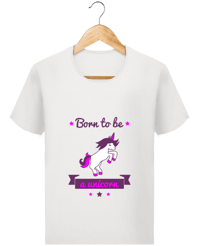 T-shirt Men Stanley Imagines Vintage Born to be a unicorn by Benichan