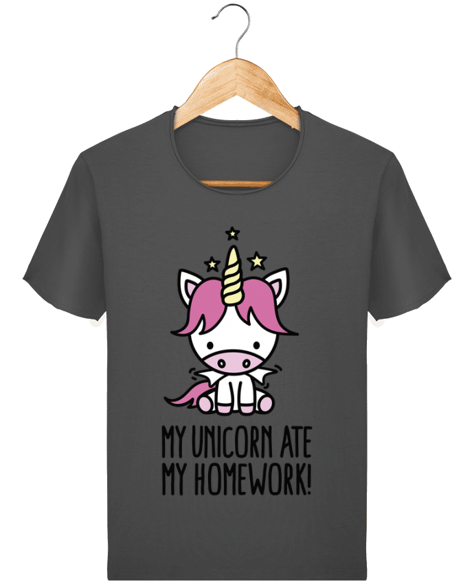 Camiseta Hombre Stanley Imagine Vintage My unicorn ate my homework por LaundryFactory