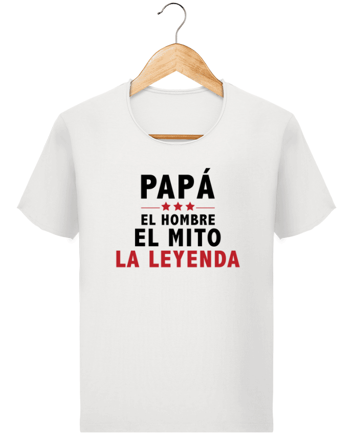  T-shirt Homme vintage PAPÁ : EL HOMBRE EL MITO LA LEYENDA par tunetoo