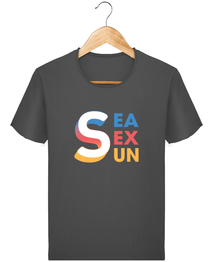 Camiseta Hombre Stanley Imagine Vintage Sea Sex Sun por tunetoo