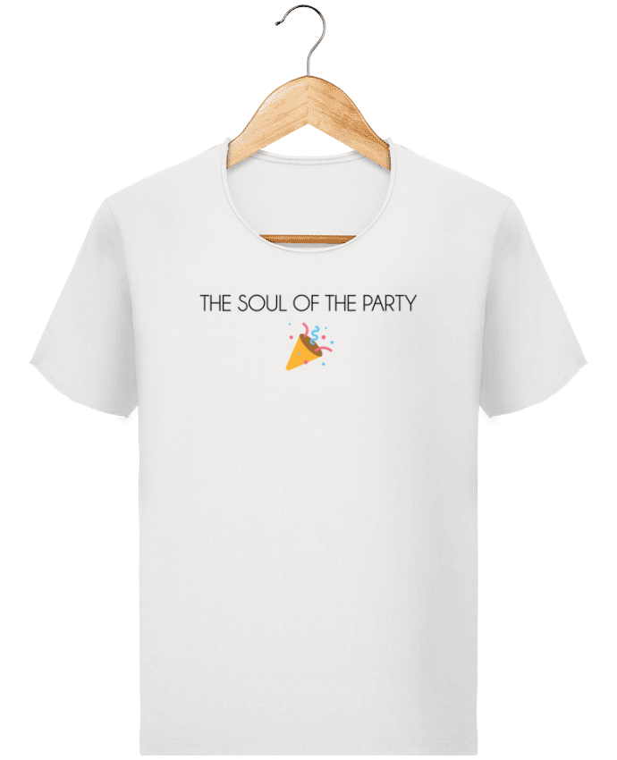  T-shirt Homme vintage The soul of the party basic par tunetoo