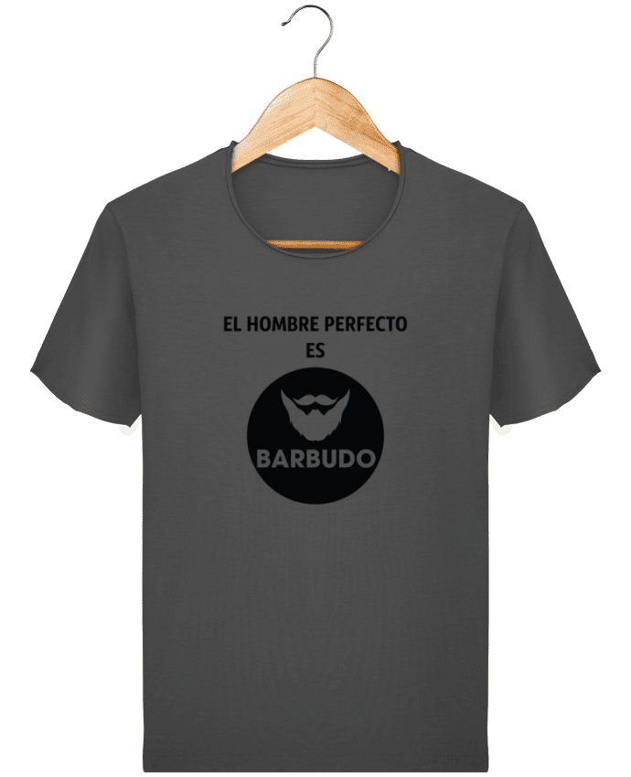 T-shirt Men Stanley Imagines Vintage El hombre perfecto es barbudo by tunetoo