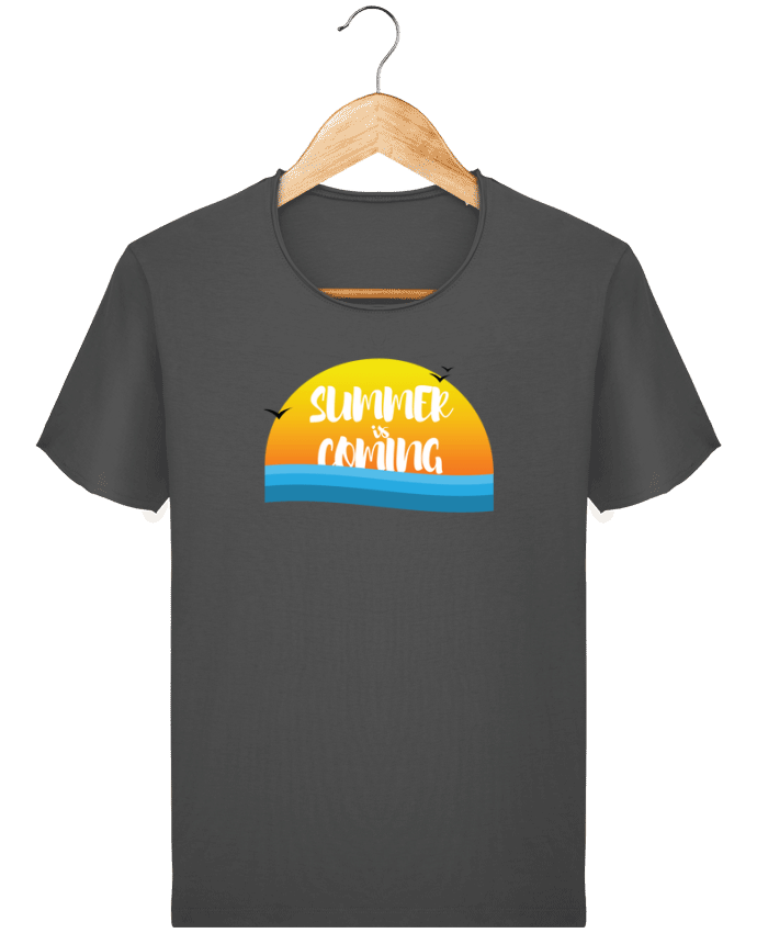  T-shirt Homme vintage Summer is coming par tunetoo