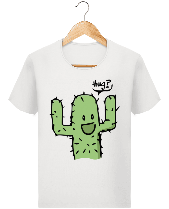 T-shirt Men Stanley Imagines Vintage cactus calin gratuit by Tête Au Carré