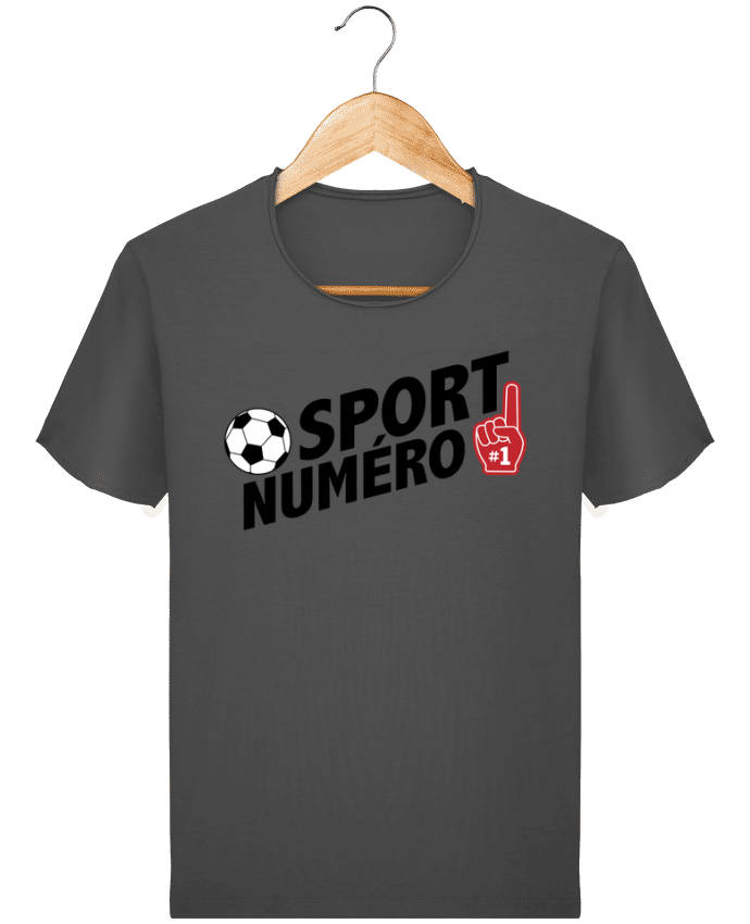 Camiseta Hombre Stanley Imagine Vintage Sport numéro 1 Football por tunetoo
