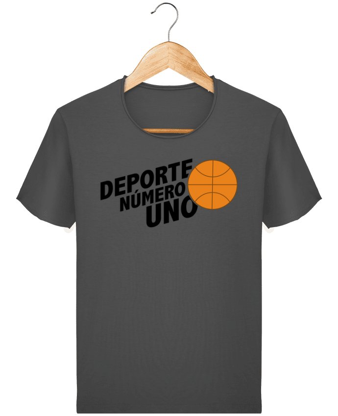  T-shirt Homme vintage Deporte Número Uno Basketball par tunetoo