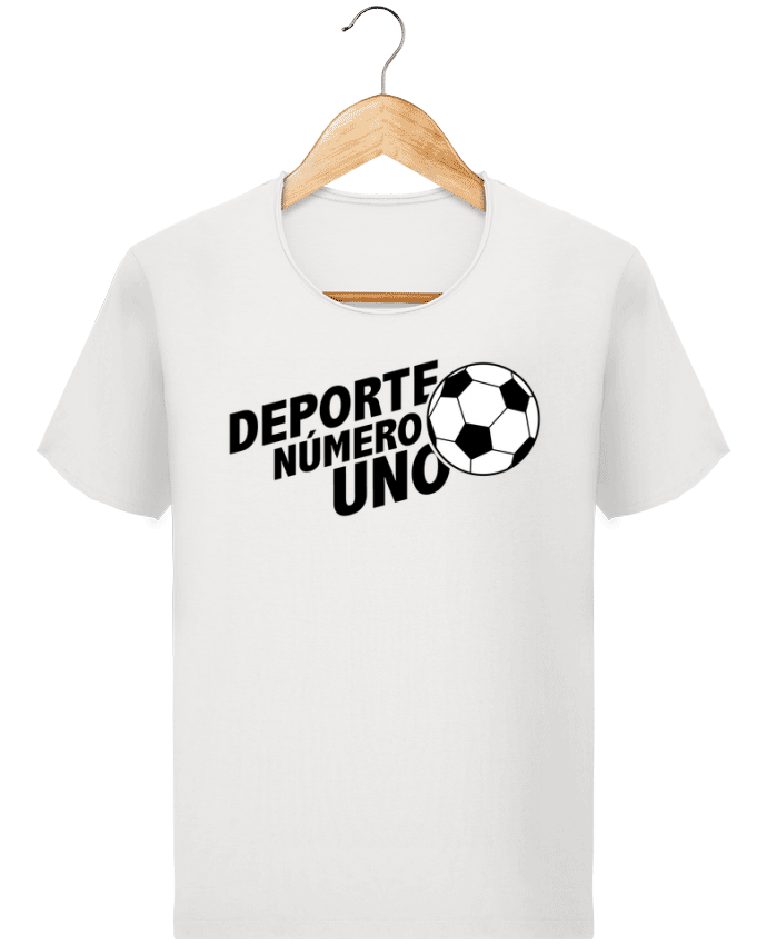  T-shirt Homme vintage Deporte Número Uno Futbol par tunetoo