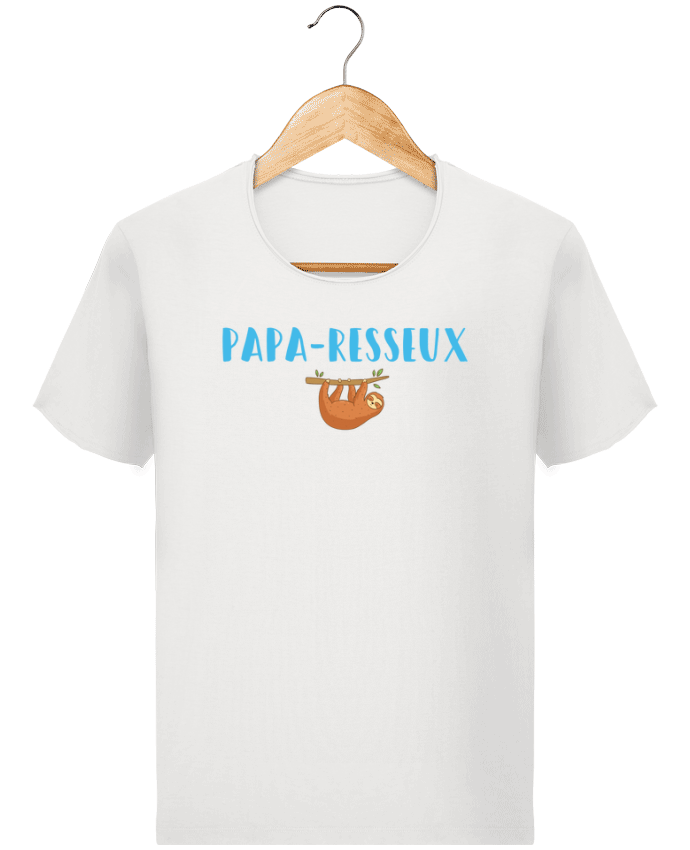  T-shirt Homme vintage Papa-resseux par tunetoo