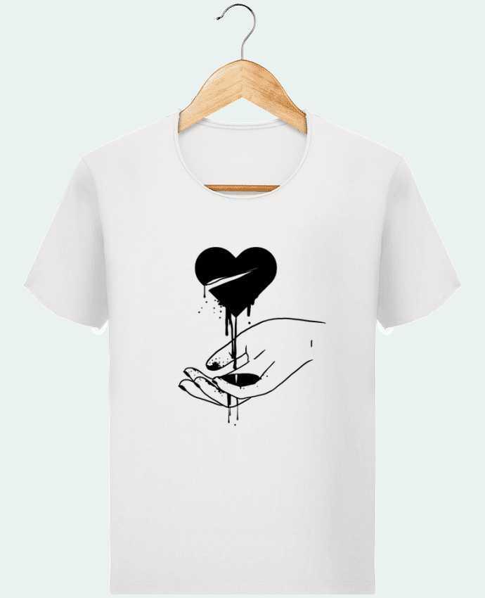 Camiseta Hombre Stanley Imagine Vintage COeur qui coule por tattooanshort