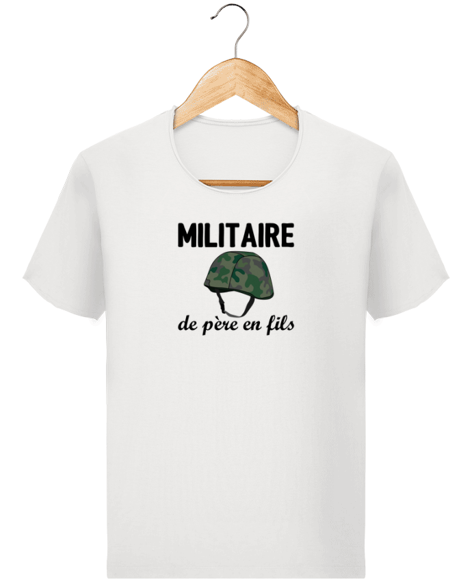 Camiseta Hombre Stanley Imagine Vintage Militaire de père en fils por tunetoo