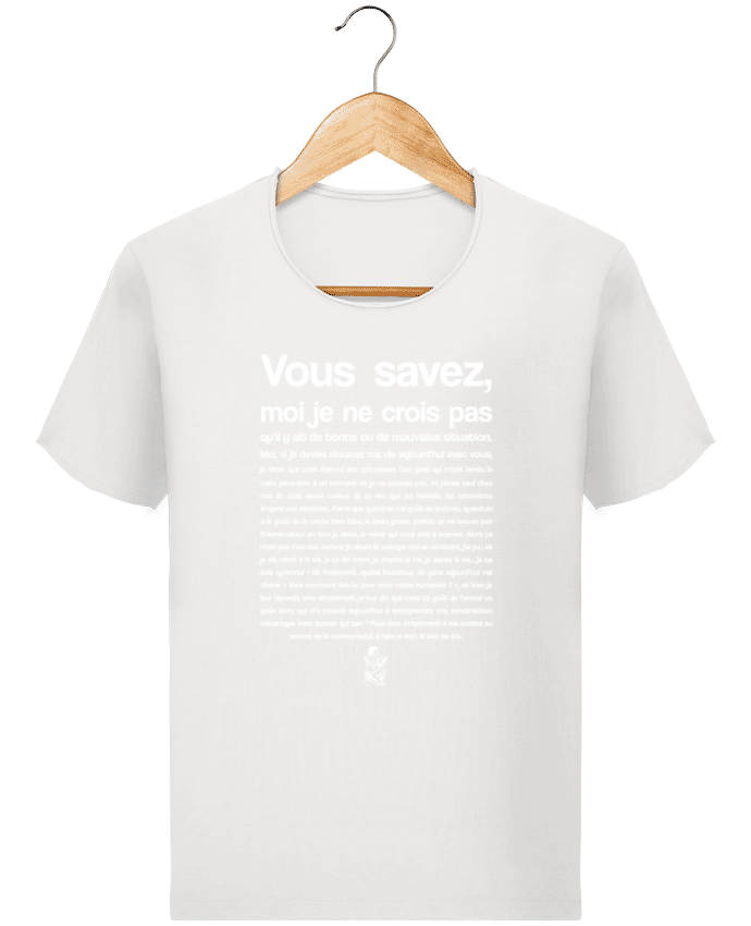  T-shirt Homme vintage Citation Scribe Astérix par tunetoo