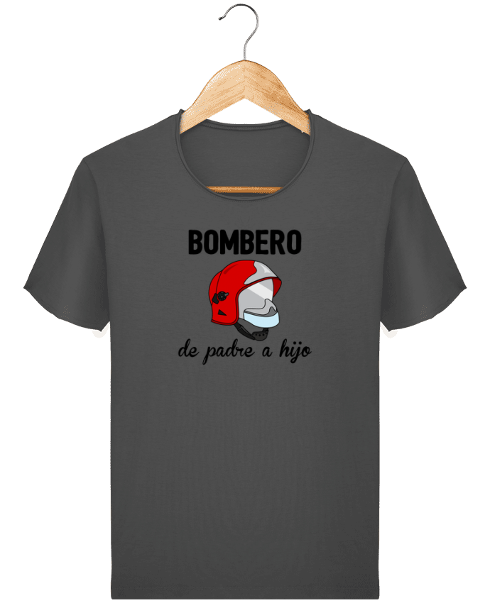  T-shirt Homme vintage Bombero de padre a hijo par tunetoo