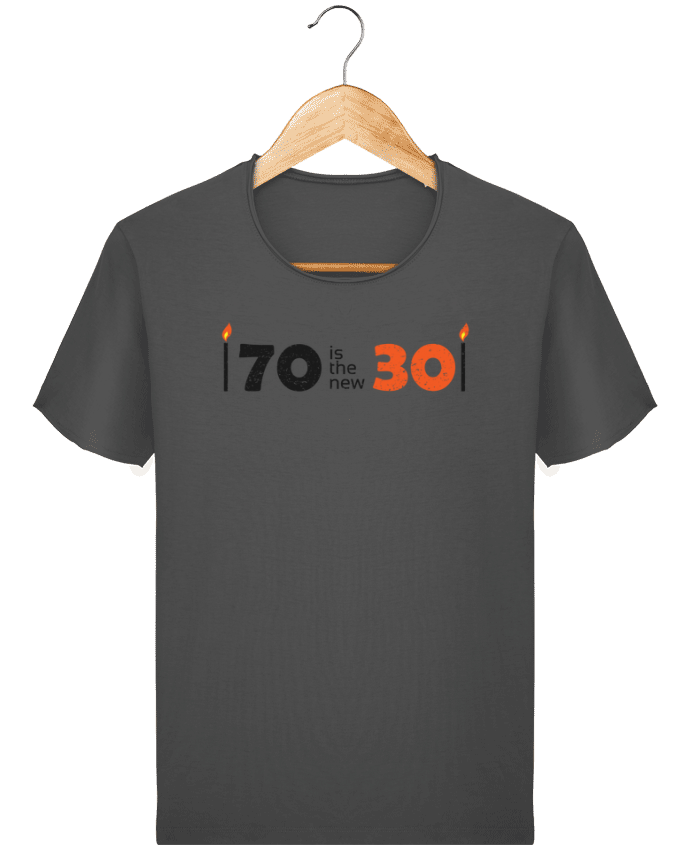  T-shirt Homme vintage 70 is the new 30 par tunetoo