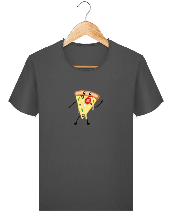  T-shirt Homme vintage Pizza guy par tunetoo