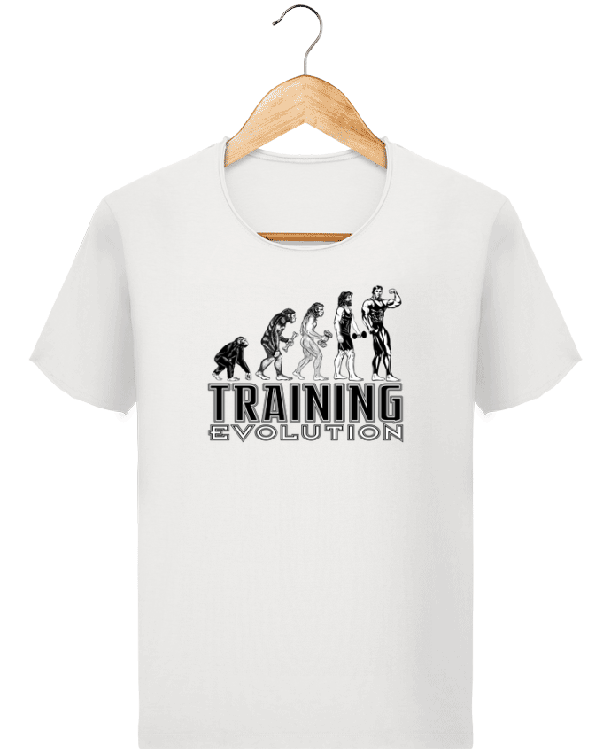  T-shirt Homme vintage Training evolution par Original t-shirt