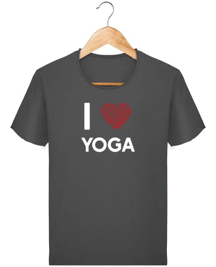  T-shirt Homme vintage I Love Yoga par Original t-shirt