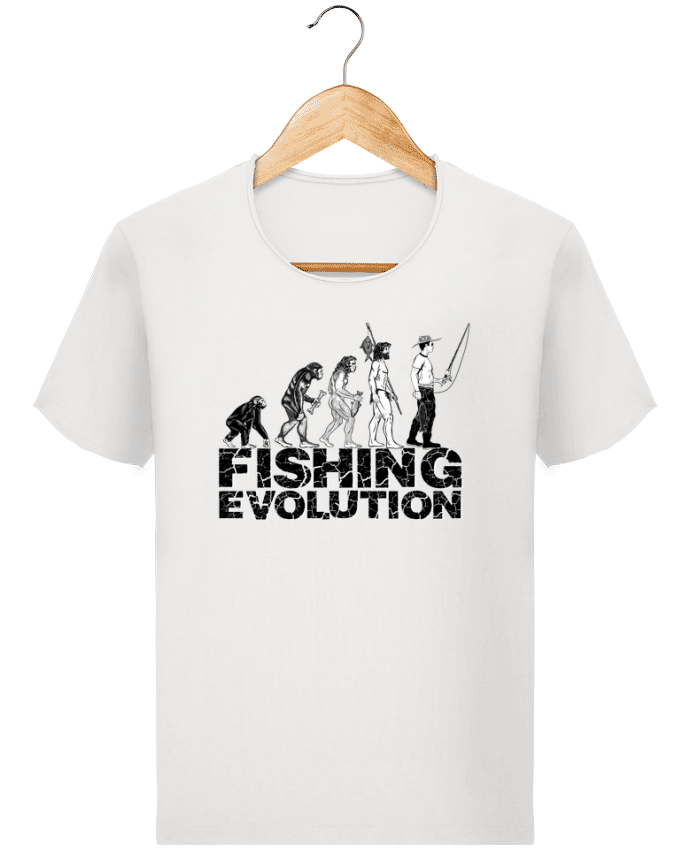 T-shirt Men Stanley Imagines Vintage Fishing evolution by Original t-shirt