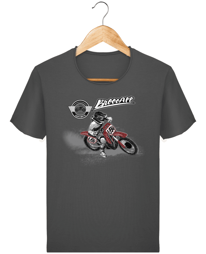 T-shirt Men Stanley Imagines Vintage Motorcycle drift by Original t-shirt