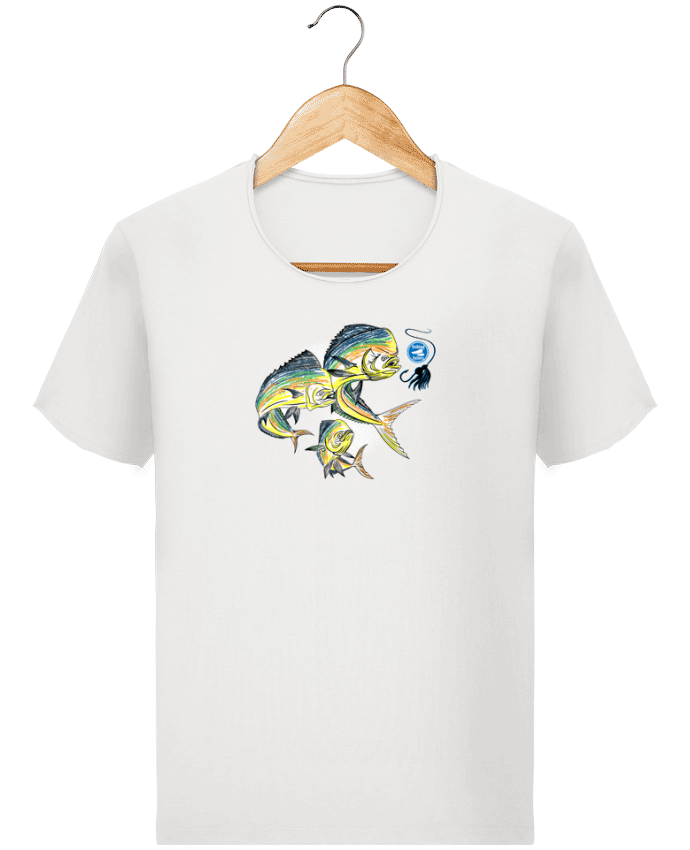 T-shirt Men Stanley Imagines Vintage Awesome Fish by Original t-shirt
