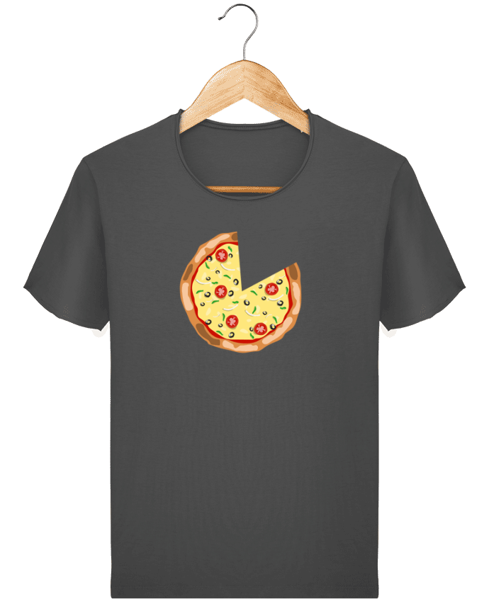 T-shirt Homme vintage Pizza duo par tunetoo