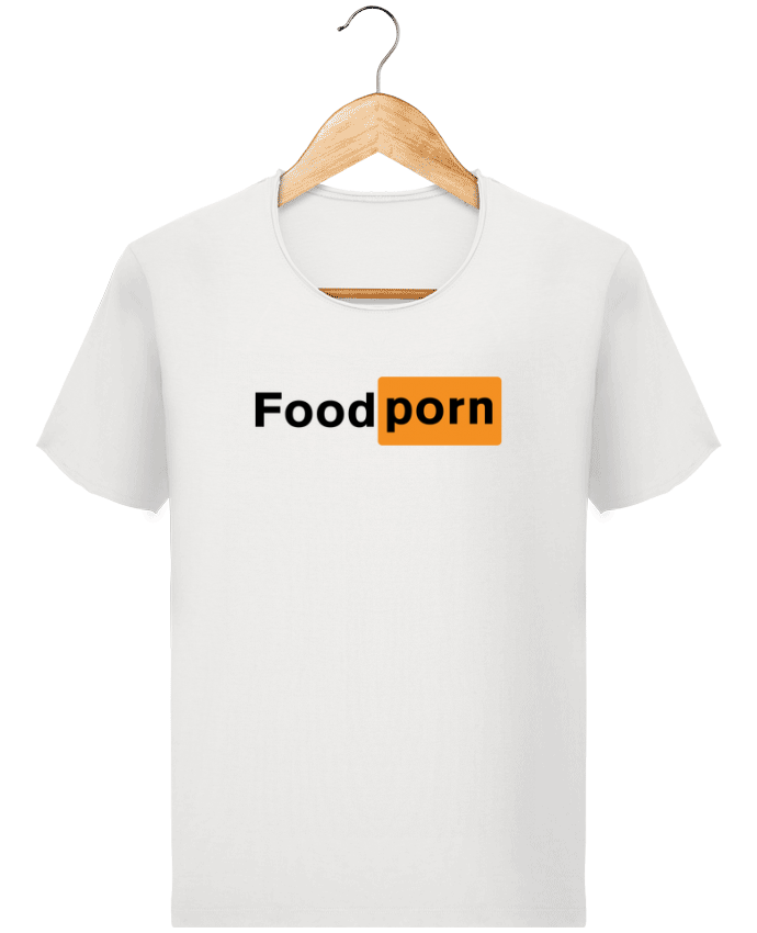  T-shirt Homme vintage Foodporn Food porn par tunetoo