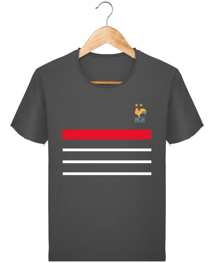 Camiseta Hombre Stanley Imagine Vintage La France Champion du monde 2018 rétro por Mhax