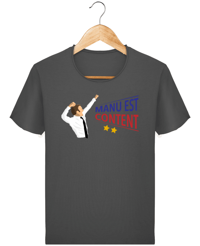 Camiseta Hombre Stanley Imagine Vintage Célébration Macron por tunetoo