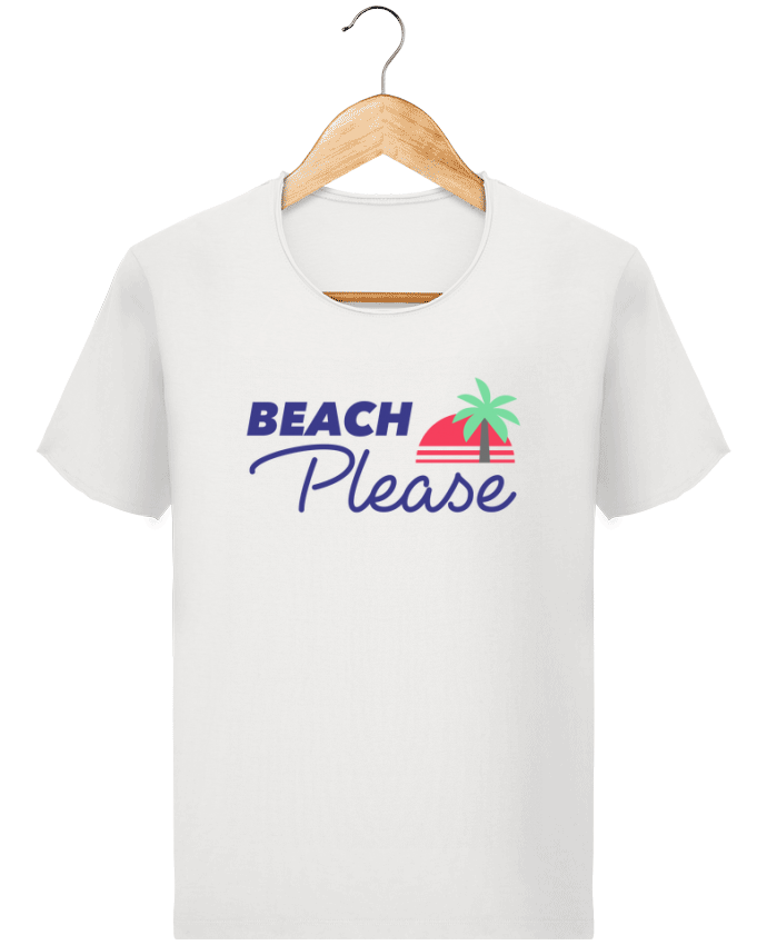 T-shirt Men Stanley Imagines Vintage Beach please by Ruuud