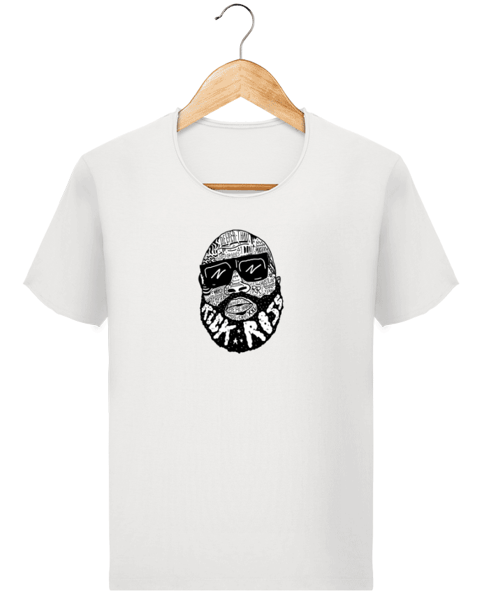  T-shirt Homme vintage Rick Ross head par Nick cocozza