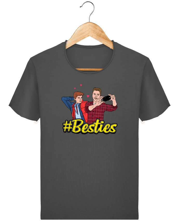  T-shirt Homme vintage Besties Marty McFly par Nick cocozza