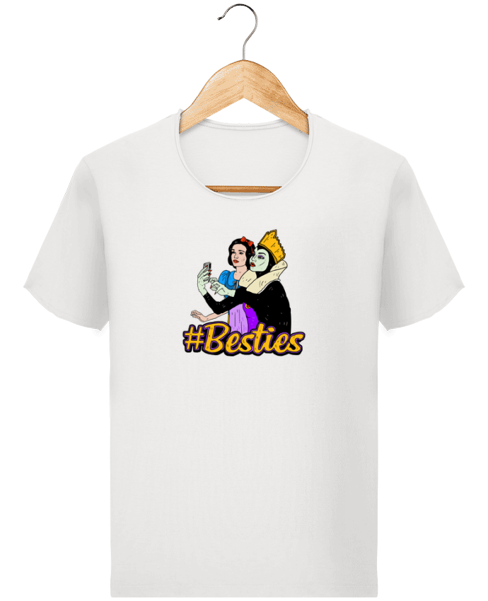  T-shirt Homme vintage Besties Snow White par Nick cocozza