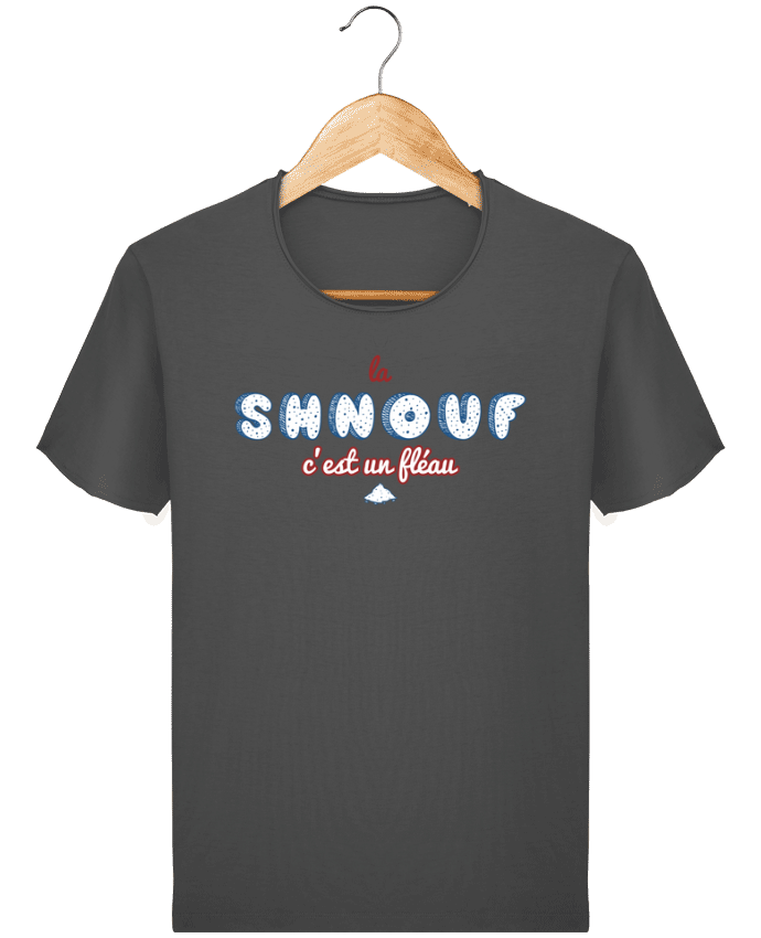  T-shirt Homme vintage La shnouf c'est un fléau Citation Dikkenek par tunetoo