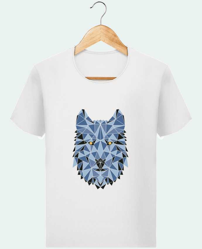 T-shirt Homme vintage wolf - geometry 3 par /wait-design