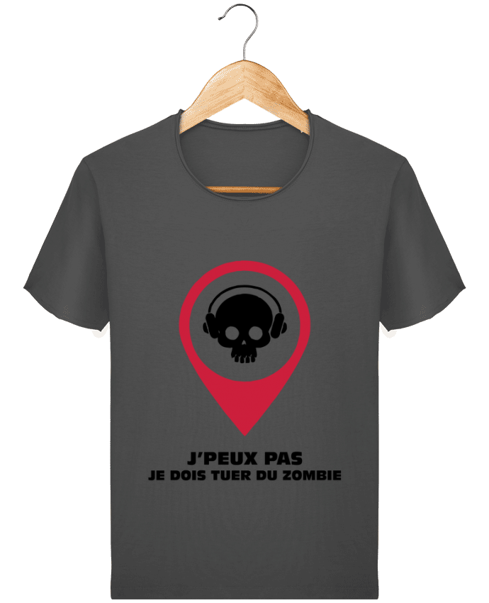 Camiseta Hombre Stanley Imagine Vintage The Walking Dead - J'peux pas je dois tuer du zombie por GeeKreation