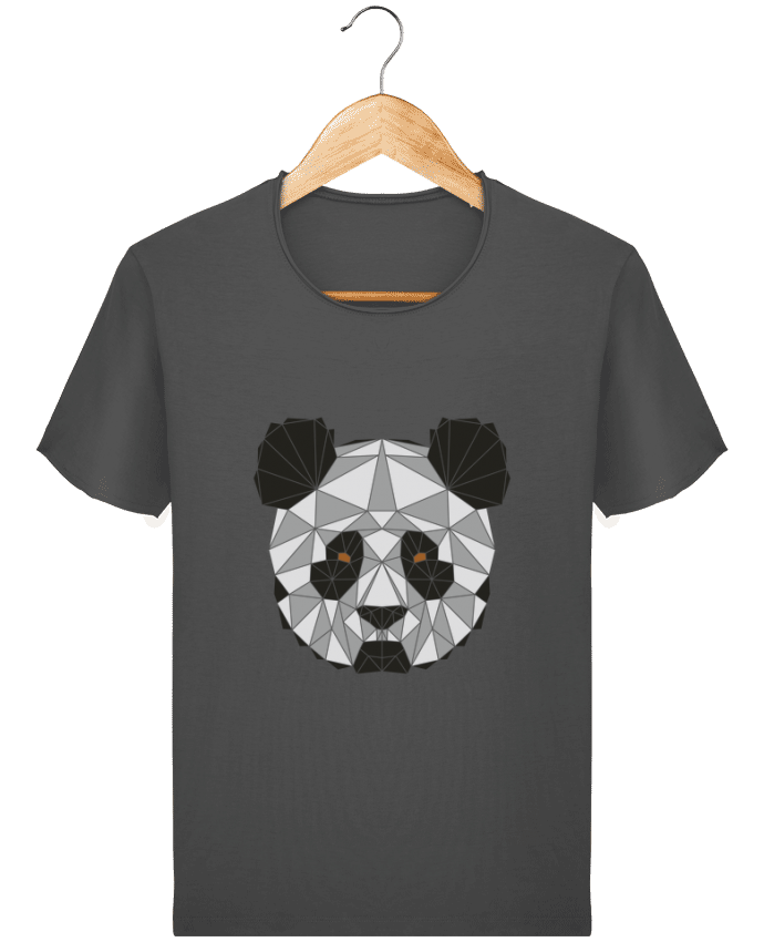  T-shirt Homme vintage Panda géométrique par /wait-design