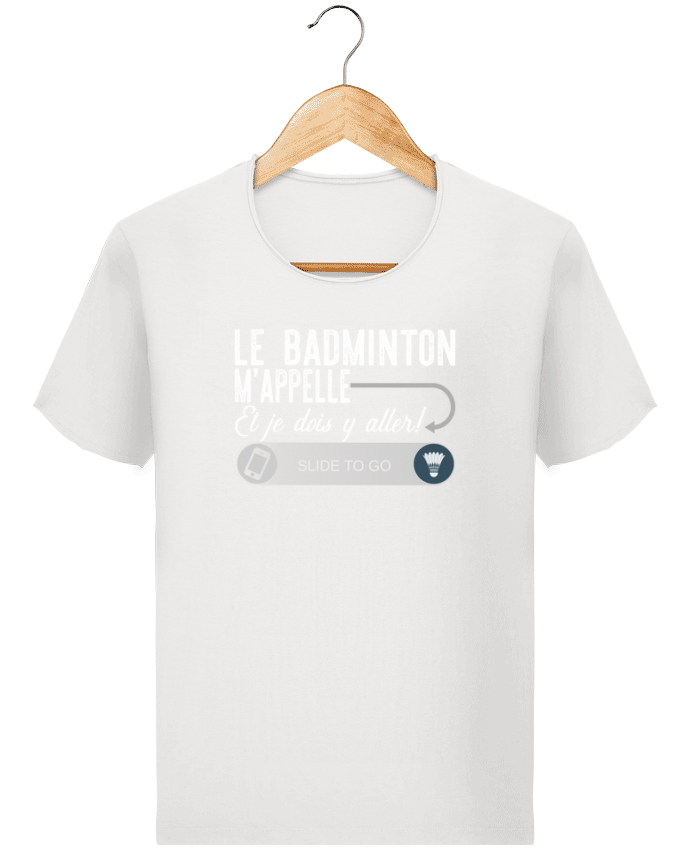  T-shirt Homme vintage Badminton m'appelle par Original t-shirt