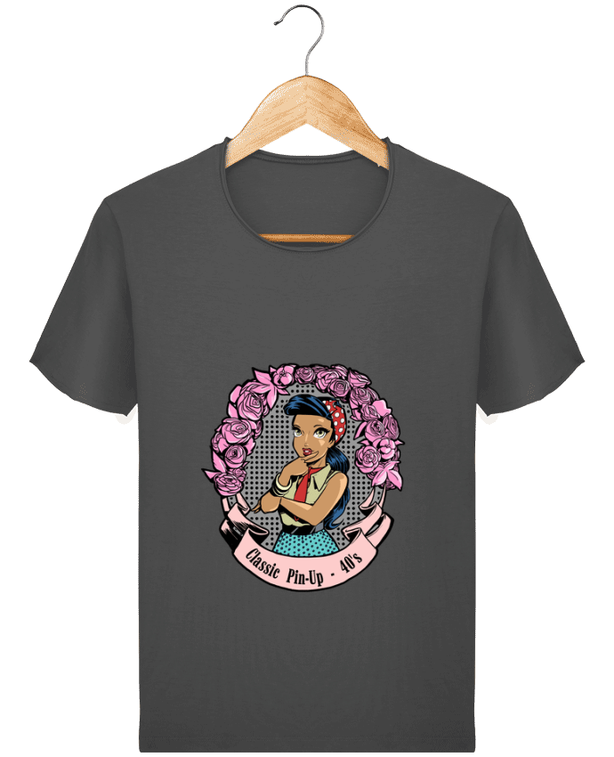 Camiseta Hombre Stanley Imagine Vintage Pin-Up Classic por Tomi Ax - tomiax.fr