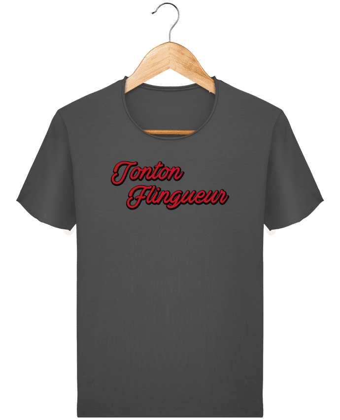 Camiseta Hombre Stanley Imagine Vintage Tonton flingueur por tunetoo